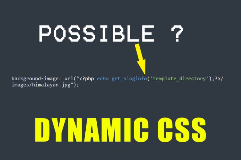 How to use PHP inside CSS files in WordPress? – JAMIN